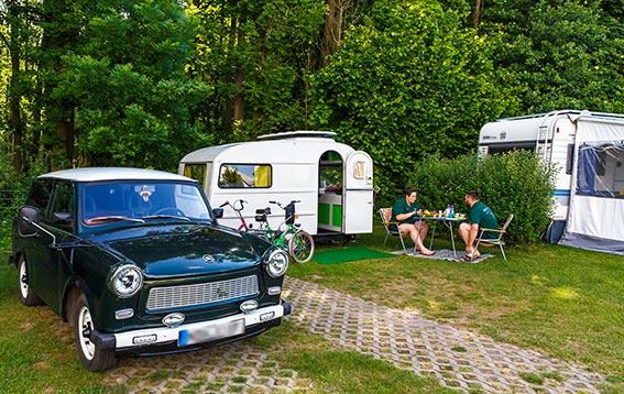 Direkt am Ostseestrand - Ostsee Campingplatz Kagelbusch